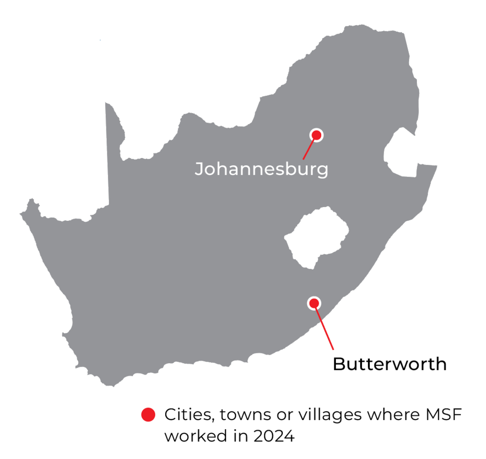 MSF, Doctors Without Borders, MSF activities in South Africa