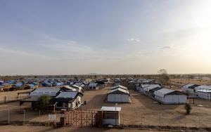 Eastern Chad: Supply Distribution MSF field hospital in Metche camp, eastern Chad.