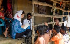 MSF Medical Action - Rohingya Crisis banner
