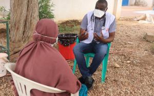 MSF, Doctors without Borders, DR-TB Patients in Berbera Hospital, Somaliland