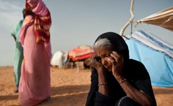 Malian Refugees Mbera Camp Mauritania