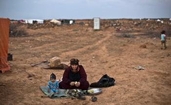 Syrian Refugees Stranded in the &quot;Berm&quot; Jordan/Syria Border