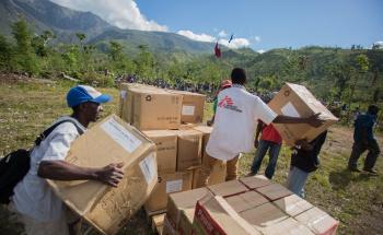 Aid Drops In Remote Areas Of Haiti Aid Drops In Remote Areas Of Haiti
