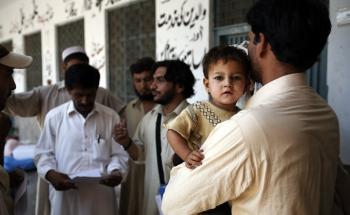 Basic Health units and mobile clinics for displaced people in Peshawar district