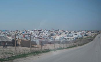 Al Hol Camp in Syria