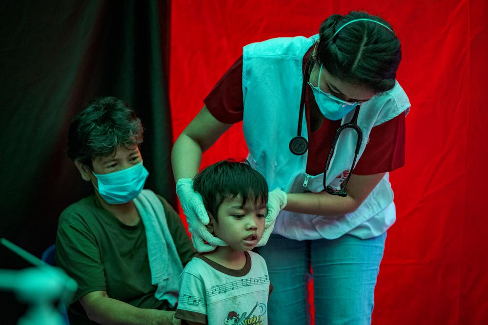 MSF, Doctors Without Borders, Children with TB