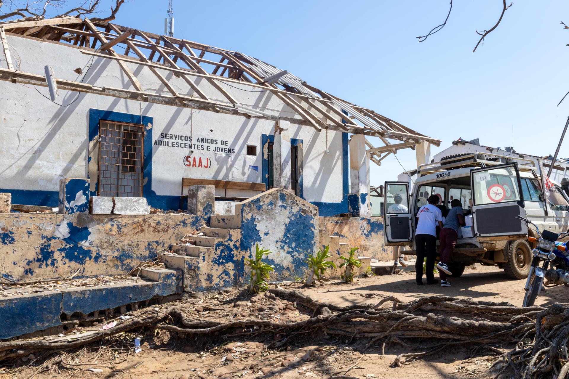 Doctors Without Borders, MSF, Cyclone Chido in Mozambique