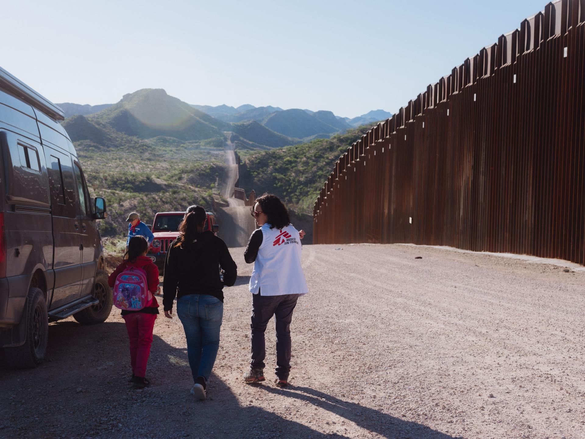 Migration at US border - Arizona