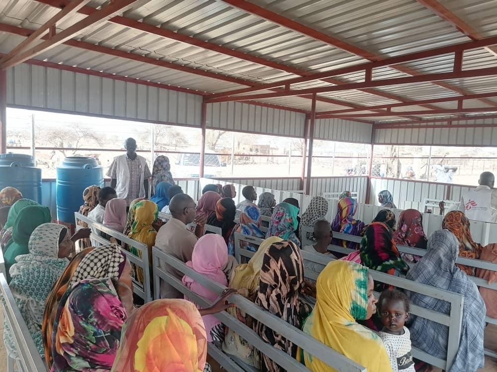 MSF, Doctors Without Borders, Hospitals are Damaged and Closed in El Fasher Sudan