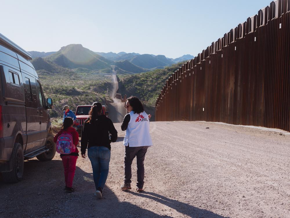 MSF, Doctors Without Borders, Migrants on the move in US Mexico Border