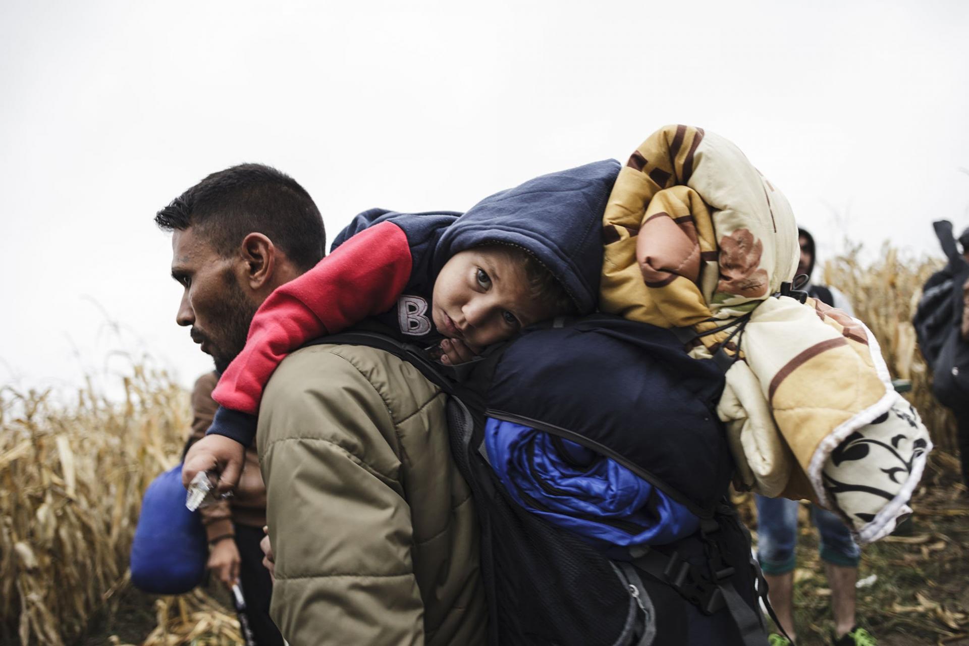 Refugee Crisis In Europe The Determination Of The Refugees To Reach Their Destination Is
