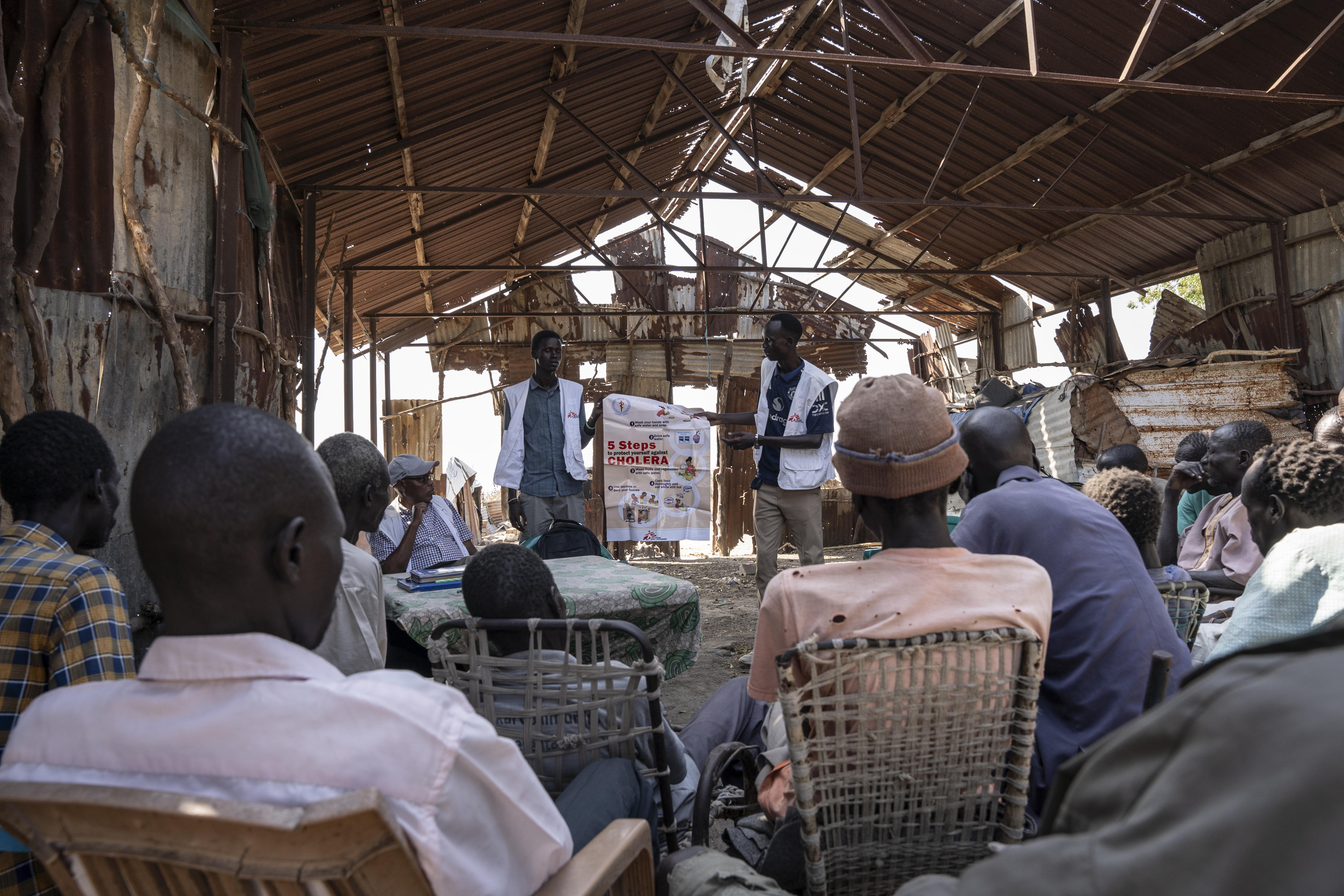 Doctors Without Borders, MSF, Cholera outbreak in South Sudan