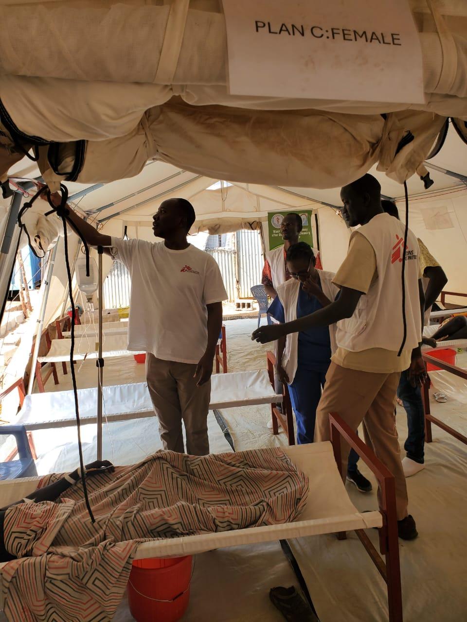 Doctors Without Borders, MSF, Cholera outbreak in South Sudan