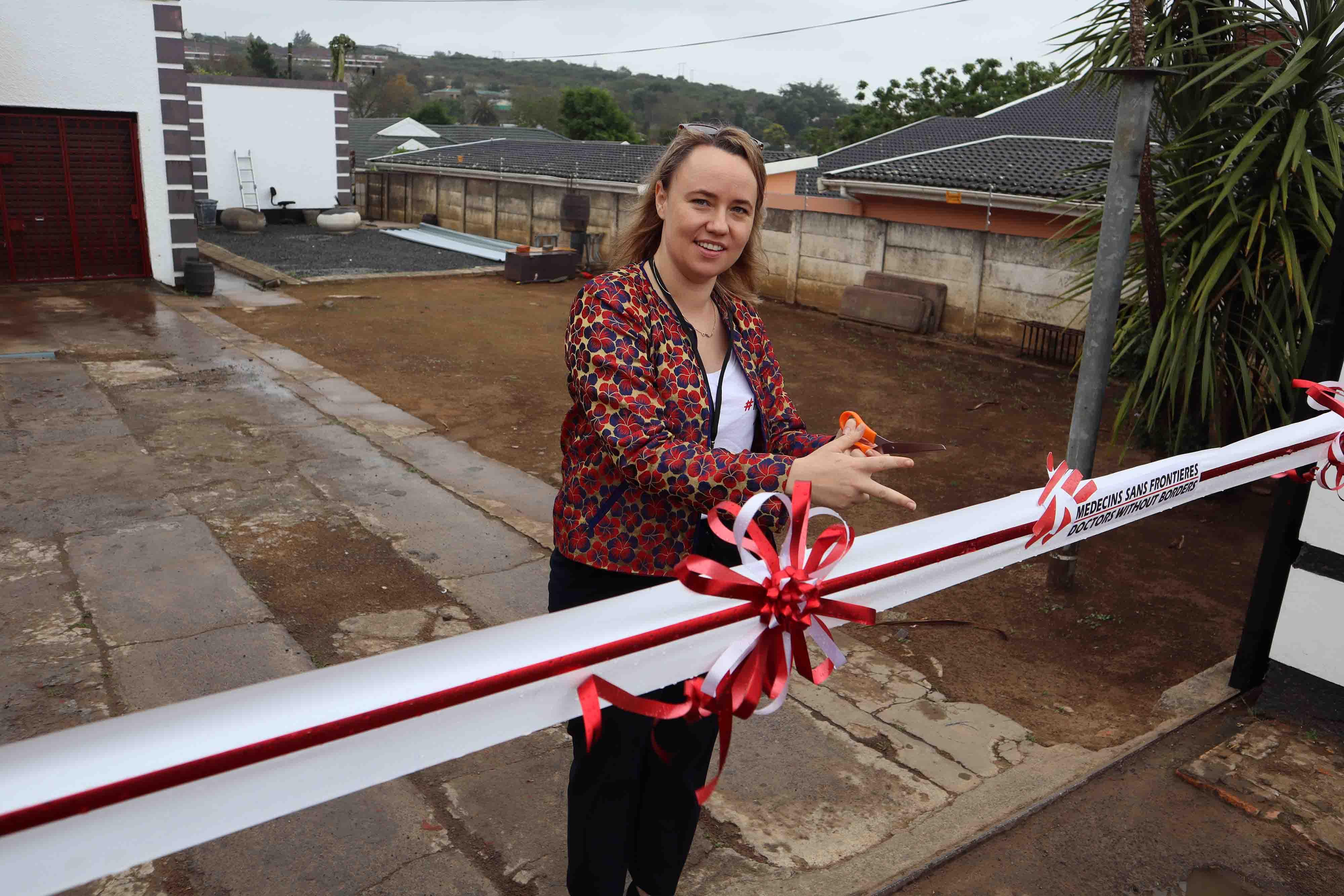 Eastern Cape, SA Butterworth: Camren McAravey, MSF country operations manager in South Africa