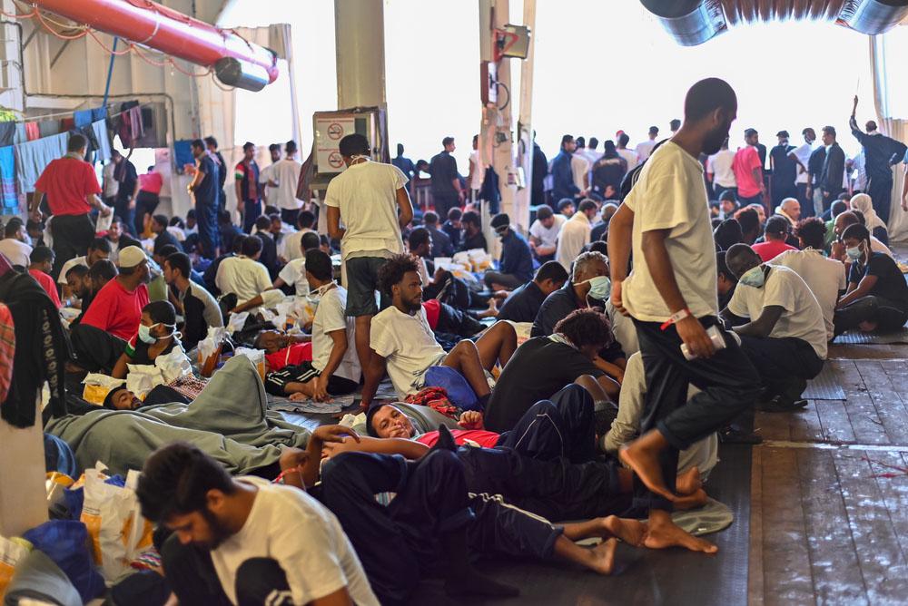 MSF, Doctors without borders, On Board Geo Barrent