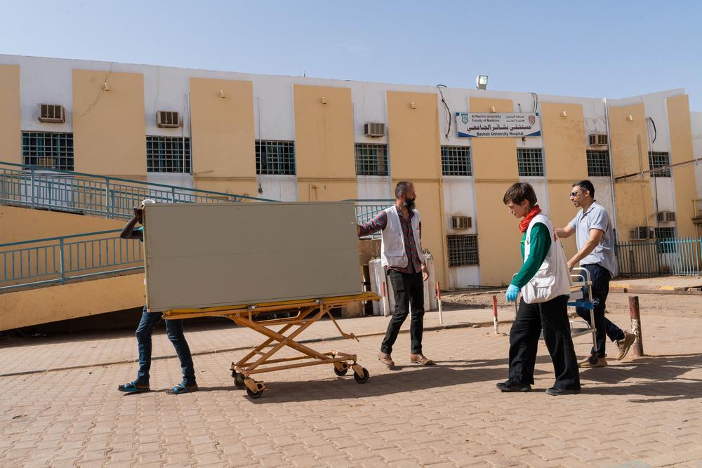 MSF, Doctors Without Borders, Sudan, Turkish Hospital team evacuation