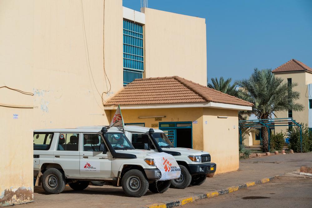 MSF, Doctors Without Borders, Sudan, Turkish Hospital team evacuation