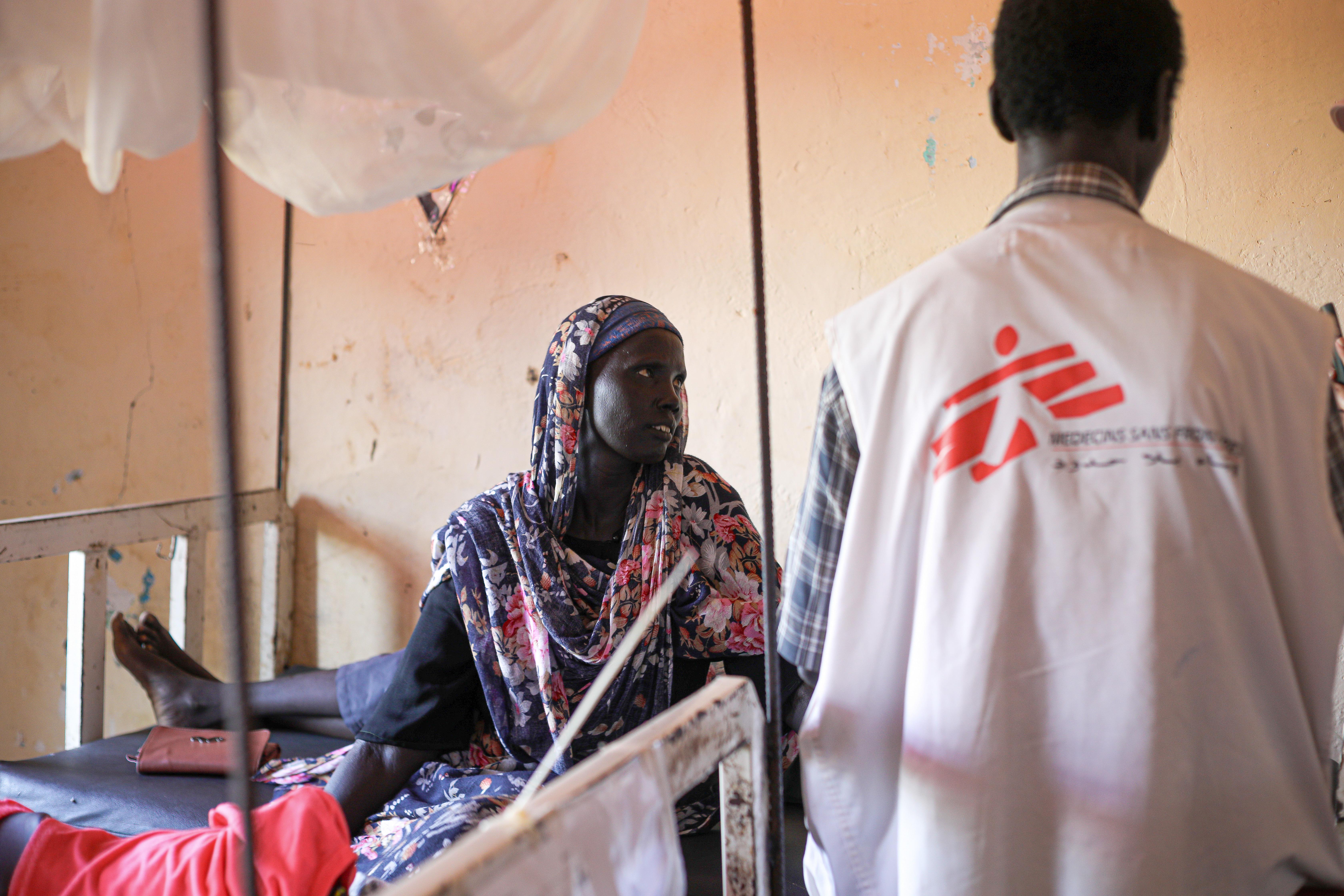 Image of Marta Kaliba, MSF patient in Sudan, South Sudan. 