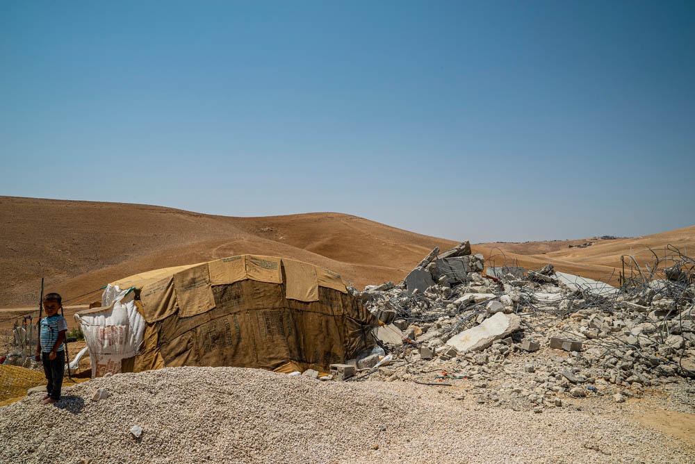 Masafer Yatta is a desert region of the southern West Bank that is home to 1,144 Palestinians living across 12 villages.