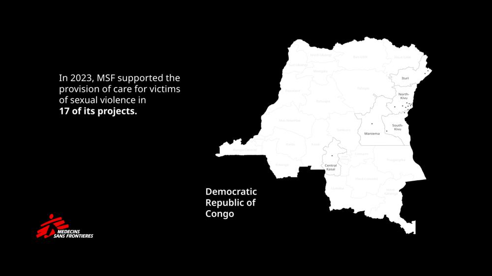 MSF, Doctors Without Borders, Sexual violence in DRC 