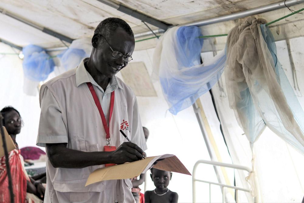 MSF Staff in Pibor