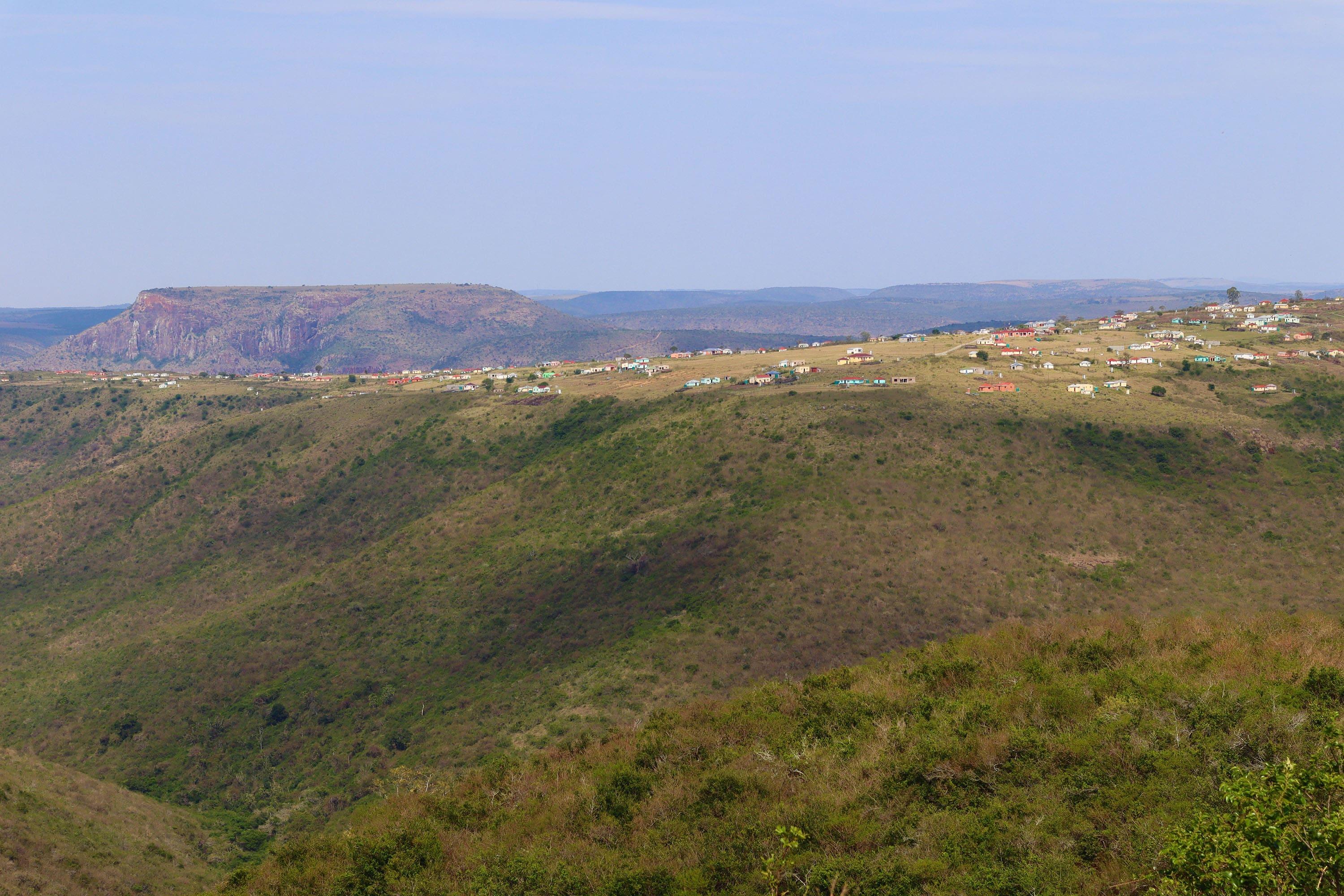 Eastern Cape, SA Butterworth: Landscape of Butterworth