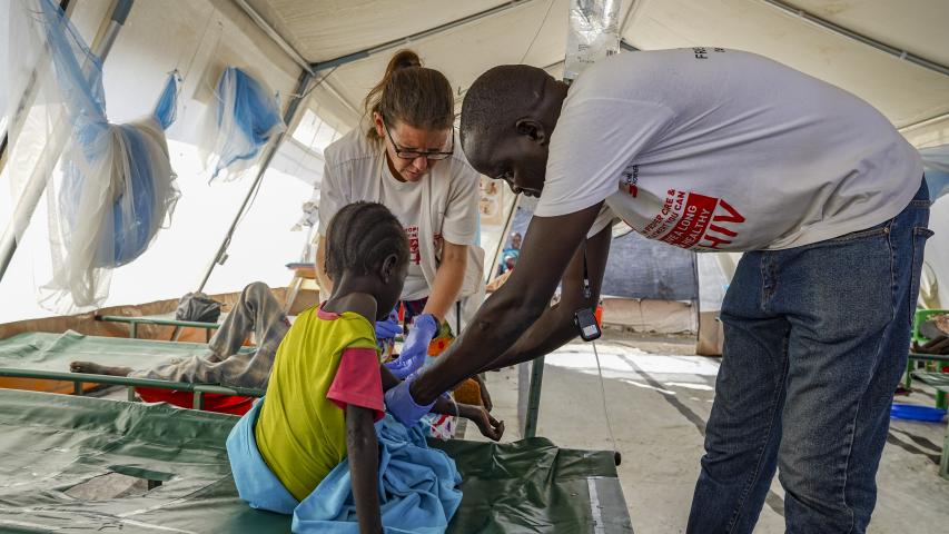 Doctors Without Borders, MSF, Cholera outbreak in South Sudan